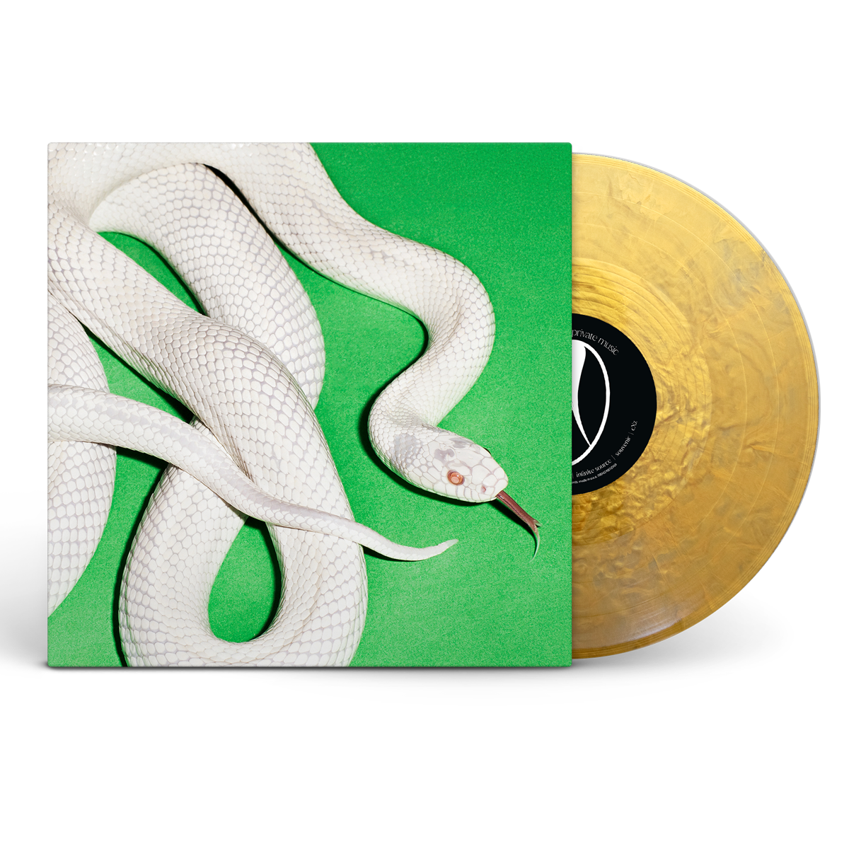 private music store exclusive metallic gold vinyl